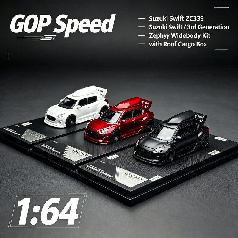 Die Cast Car 1 64 - Gop Speed 1/64 스즈키 스위프트 스포츠