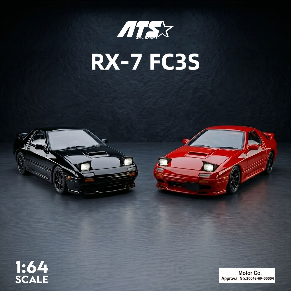 Die Cast Car 1 64 - ATS 1:64 스케일 RX-7 FC3S 다이캐스트