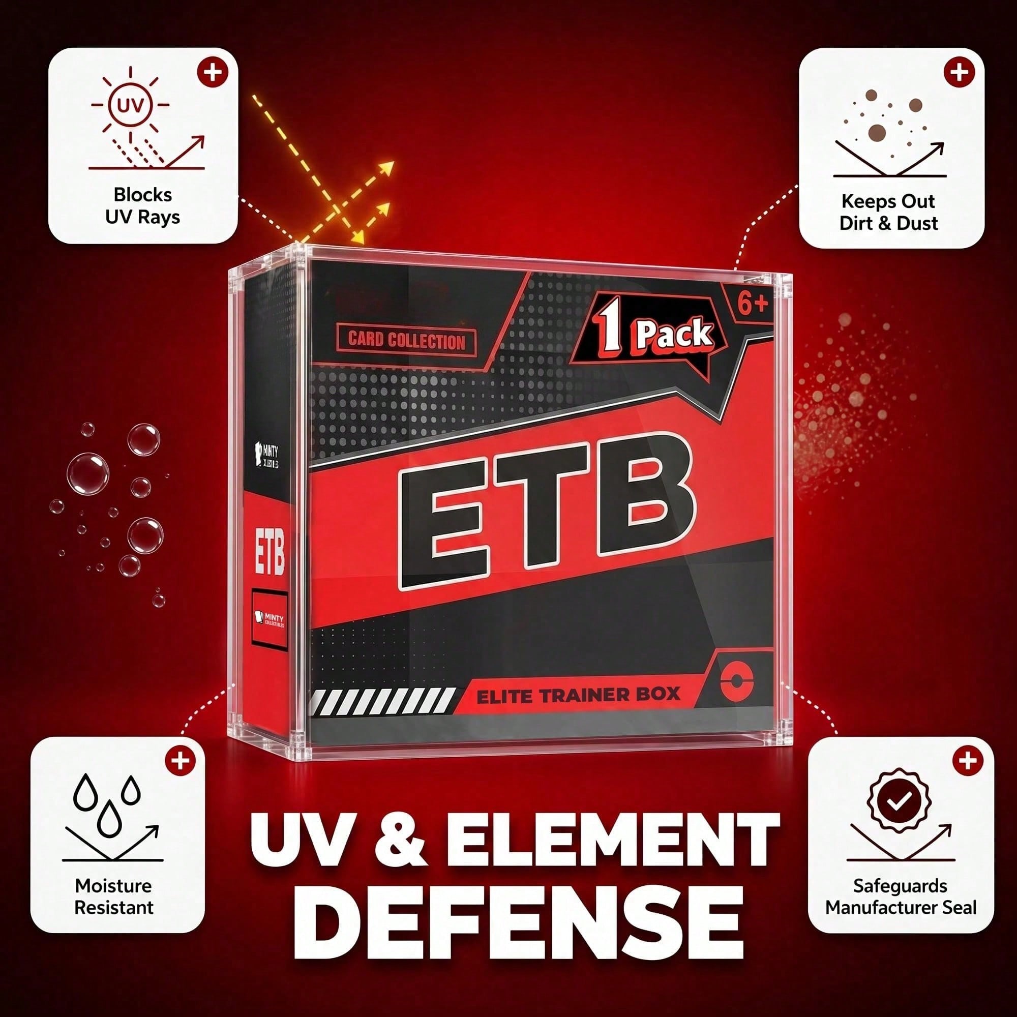 ETB 투명 자석 아크릴 디스플레이 케이스, 8mm 바 - Display Case Acrylic 리뷰 및 가격