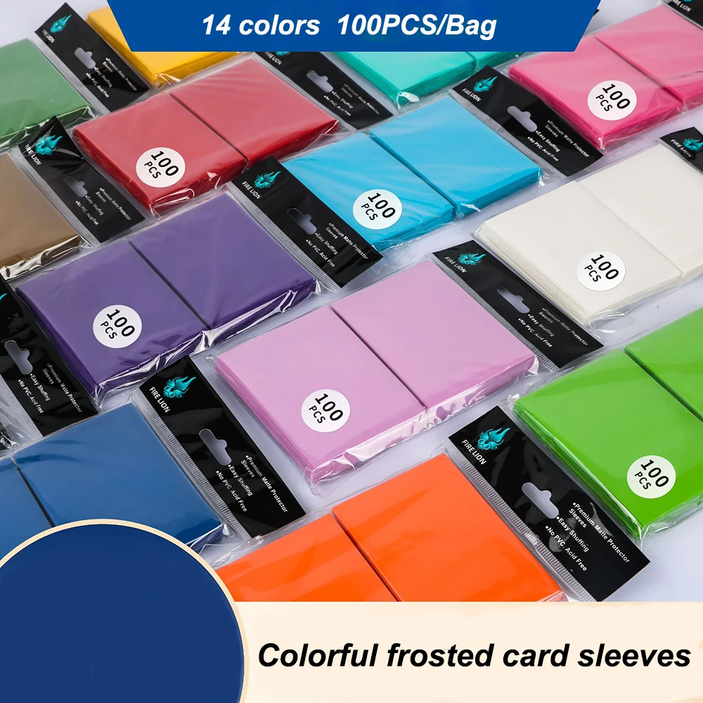 62x89mm 100개/대 솔리드 매트 트레이딩 카드  - Card Penny Sleeve 리뷰 및 가격