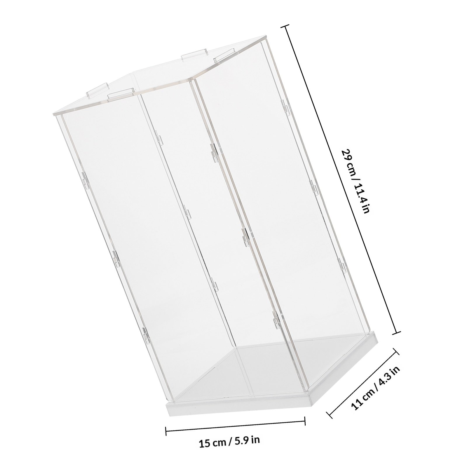 1pc 아크릴 디스플레이 박스 수집품용 투명 쇼케이스  - Display Case Acrylic 리뷰 및 가격