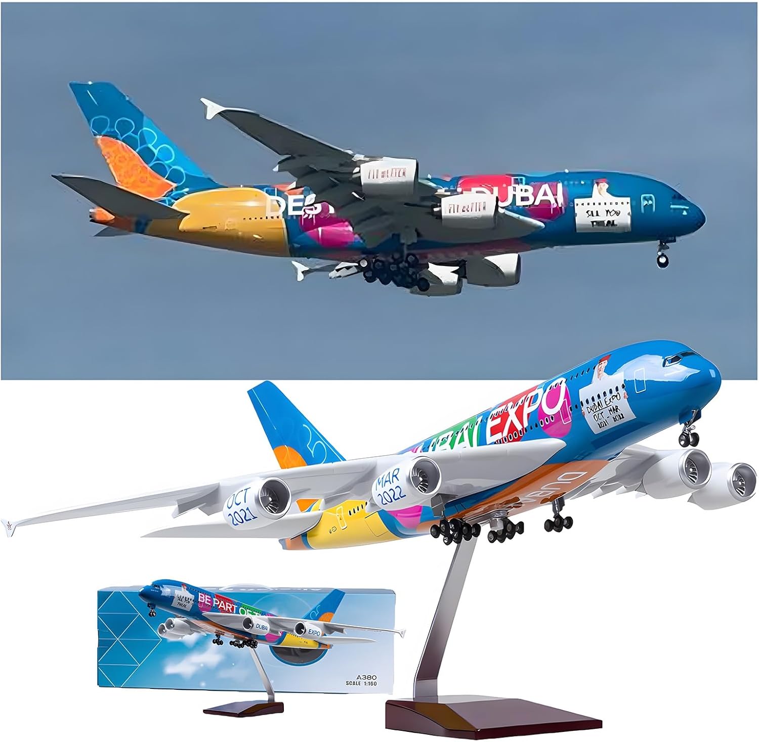 1:160 스케일 대형 어린이 장난감 비행기 다이캐스트 - Model Airplane Plastic 리뷰 및 가격