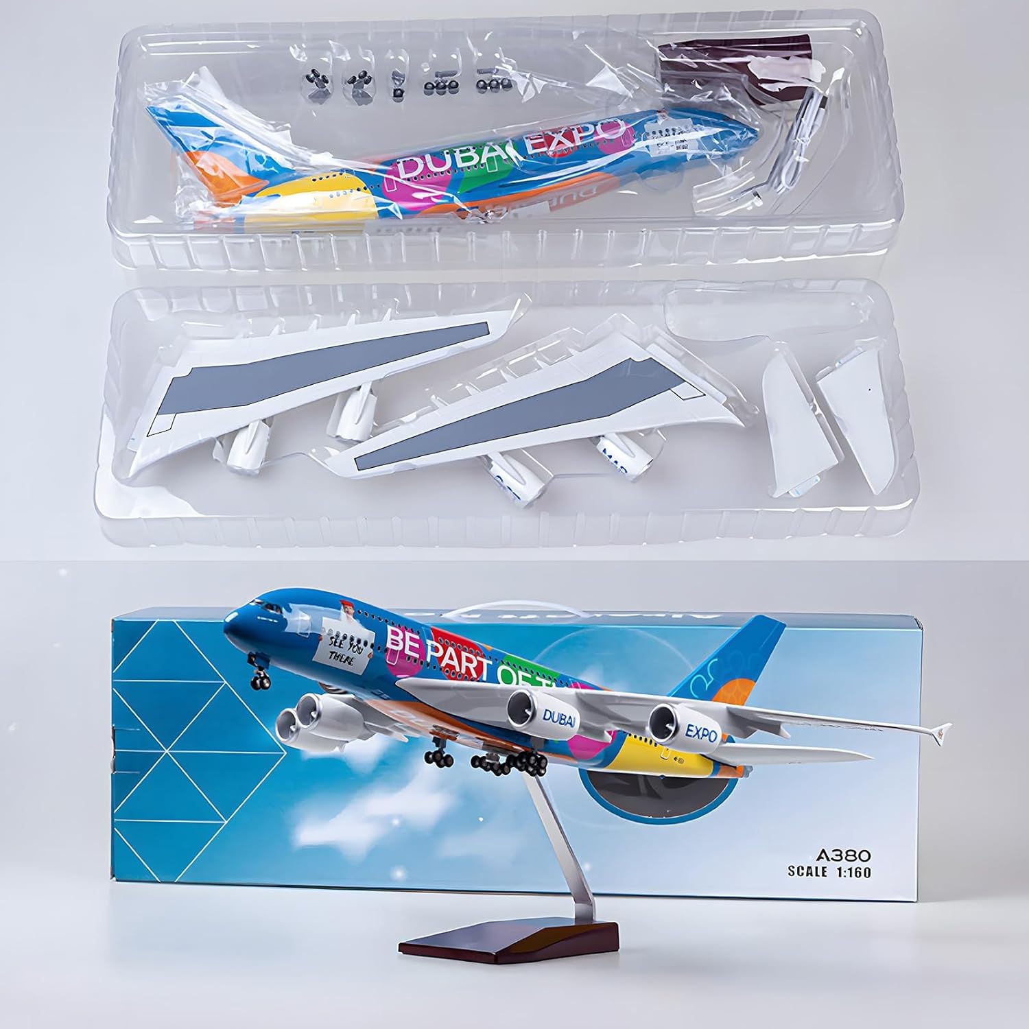 1:160 스케일 대형 어린이 장난감 비행기 다이캐스트 - Model Airplane Plastic 리뷰 및 가격