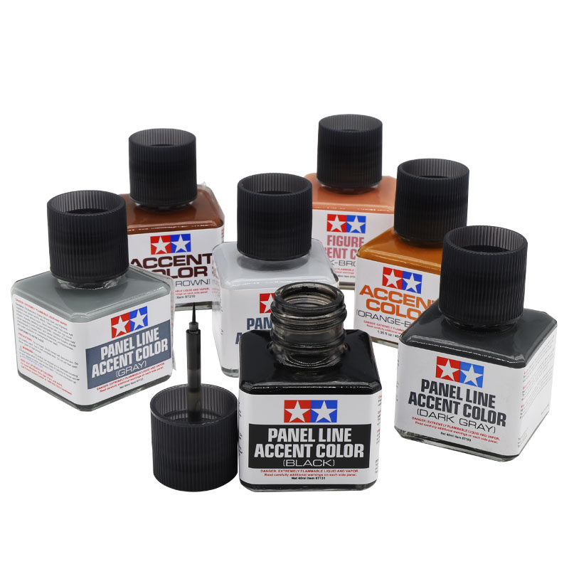 타미야 패널 라인 액센트 컬러 40ml 에나멜 페인트  - Tamiya Model Paint Set 리뷰 및 가격
