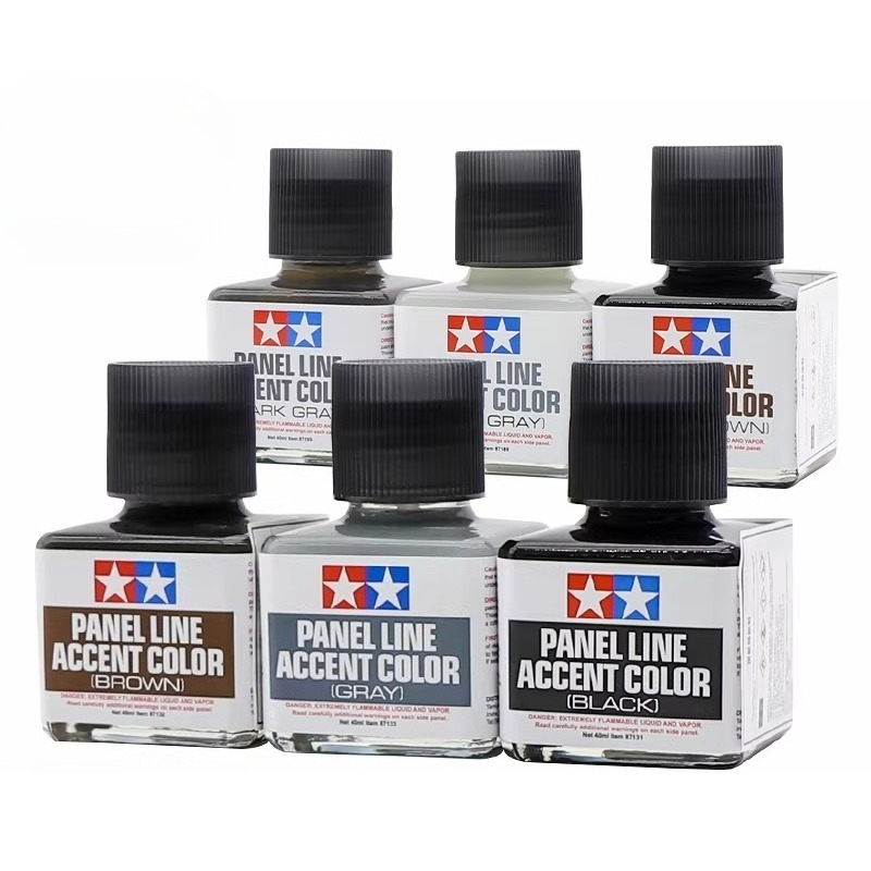타미야 패널 라인 액센트 컬러 40ml 에나멜 페인트  - Tamiya Model Paint Set 리뷰 및 가격